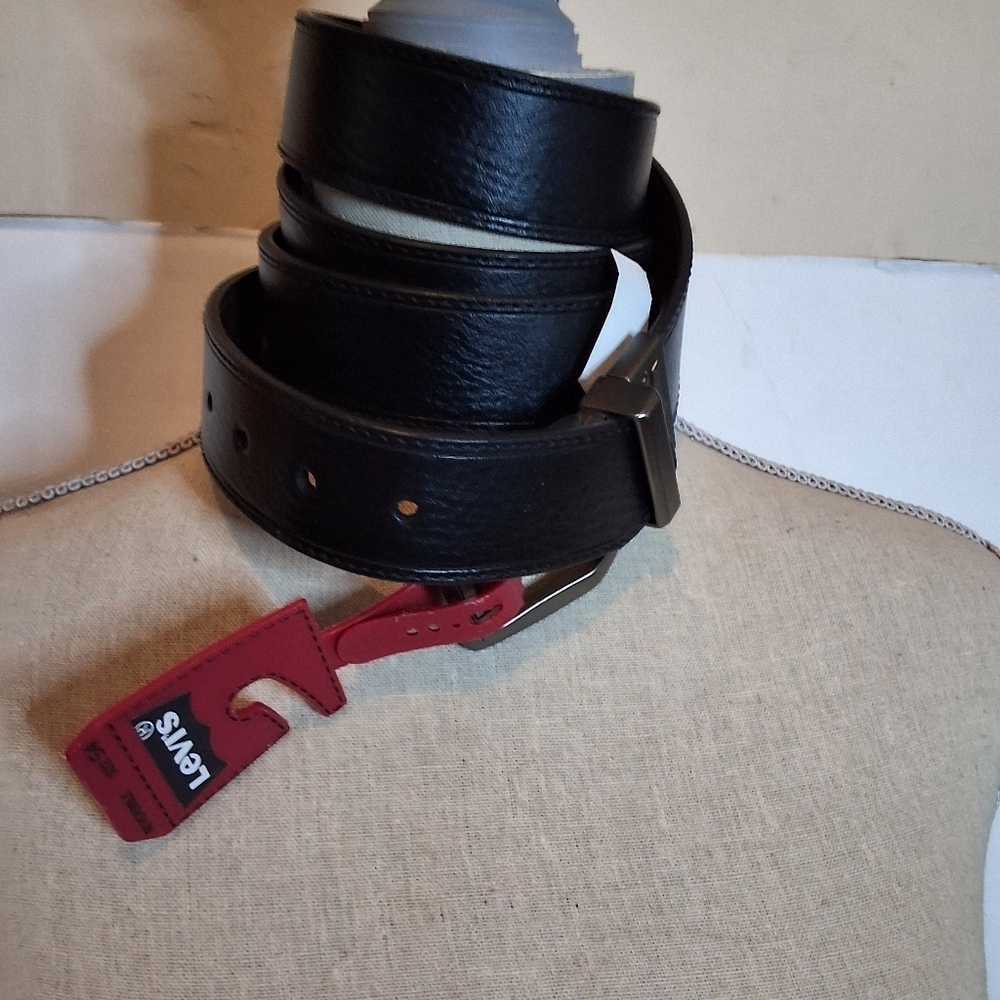 Levi's Big & Tall Reversible Blackbrown Belt 54